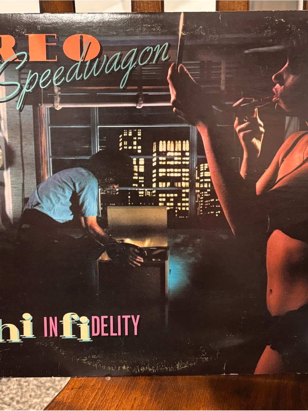 REO Speedwagon Hi Infidelity vinyl